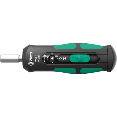 Tournevis dynamom&eacute;trique &agrave; couple s&eacute;curis&eacute; et vitesse rapide Kraftform, Gamme de couple 2 - 6 Nm, 5-4/5" Longueur Duraquip Inc