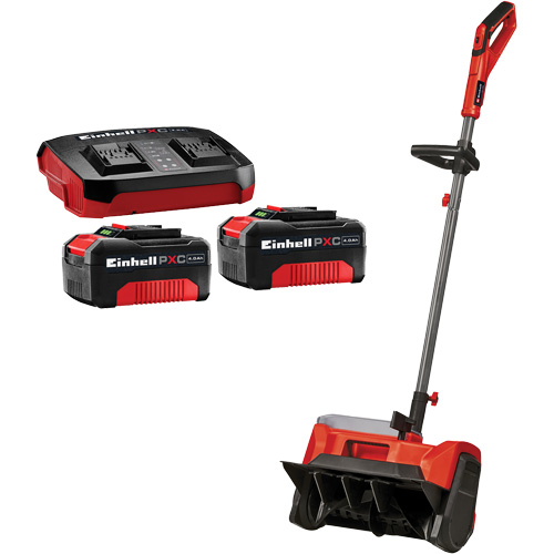 36V Cordless Snow Shovel Kit with Batteries and Charger, 16" (40.64 cm) Wide Duraquip Inc