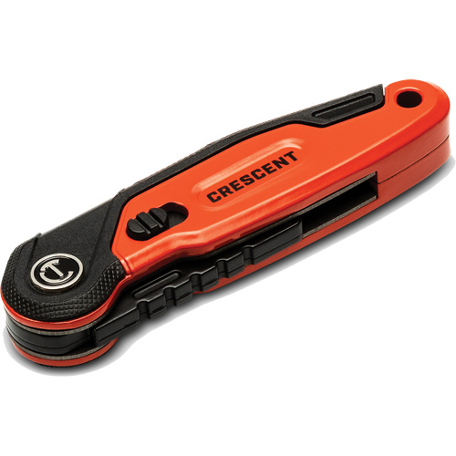 Couteau utilitaire pliant, 1" lame, lame en Acier, poign&eacute;e en Aluminium Duraquip Inc