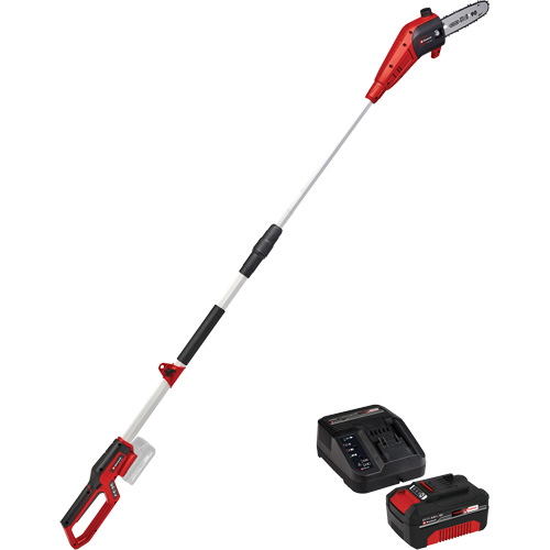 Cordless Pole Chain Saw with 4Ah Battery & Charger Starter Kit Duraquip Inc