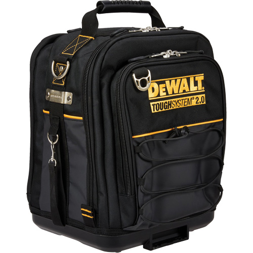 TOUGHSYSTEM&reg; 2.0 Compact Tool Bag, 1680 Denier, 25 Pockets, Black Duraquip Inc