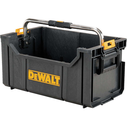 Contenant ToughSystem avec poign&eacute;e de transport, 12-1/2" la x 21-9/10" p x 21-9/10" h, Noir Duraquip Inc