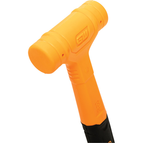 Dead Blow Hammer, 18 oz., Smooth Grip, 11-1/5" L Duraquip Inc