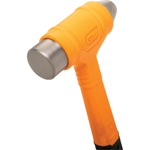Marteau &agrave; panne ronde anti-rebond, 24 oz, Prise Lisse, 12-3/5" lo Duraquip Inc