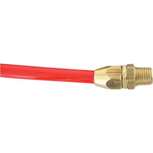 Adaptateur de raccord pivotant (M) NPT, 1/4" dia., Laiton Duraquip Inc