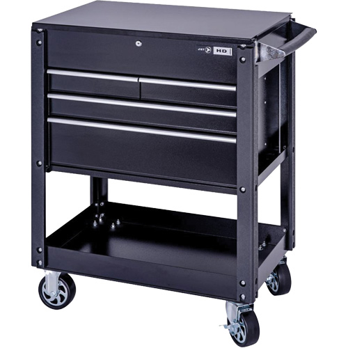 Heavy Duty Service Cart JTC-30194, 4 Drawers, 20-1/2" L x 35" W x 40-1/2" H Duraquip Inc