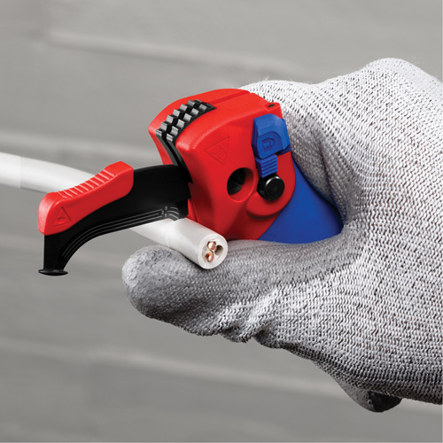 Couteau &agrave; cliquet 5-3/4" avec verrouillage &agrave; 3 niveaux, 1/4", Acier, Robuste Duraquip Inc