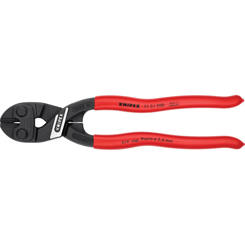 Coupe-boulons compact &agrave; levier d&eacute;multipli&eacute; CoBolt&reg; avec lame &agrave; encoche, 8" l, Coupe centrale Duraquip Inc