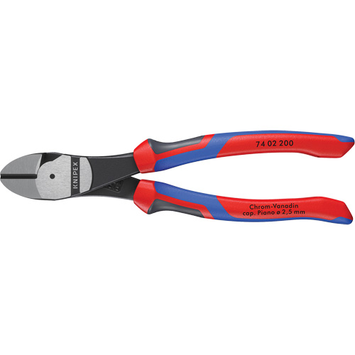 High Leverage Diagonal Cutters with KNIPEXTEND Handle, 8" L Duraquip Inc