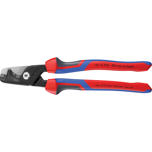 StepCut&reg; XL Cable Shears with KNIPEXTEND Handle, 9" Duraquip Inc