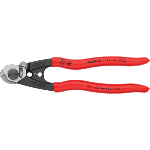 Wire Rope Shears, 7-1/2" Duraquip Inc