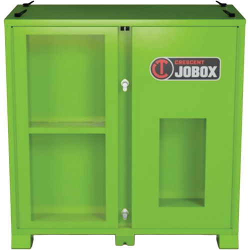 Onsite PPE Storage Cabinet, Steel, High-Visibility Lime Green Duraquip Inc