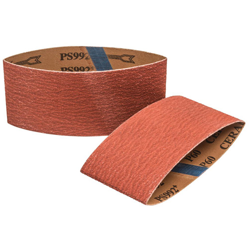 Bande en tissu pour tambour COOLCUT XX, 3-1/2" la x 15-1/2" lo, Zirconium, Grain 60 Duraquip Inc