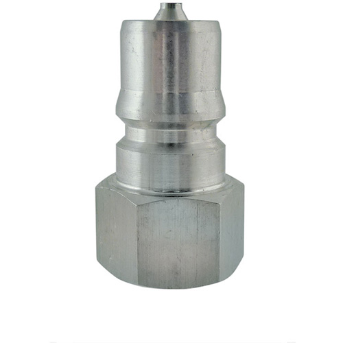 Hydraulic Quick Coupler - Plug, Stainless Steel, 1/4" Dia. Duraquip Inc