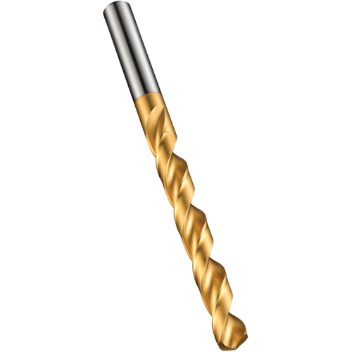 Jobber Drill Bit, High Speed Steel, 1/4", 101 mm L, 63 mm Flute, 130° Point Angle Duraquip Inc
