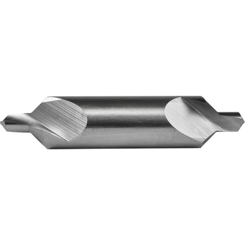 Combined Centre Drill and Countersink, #5, 0.1875" Small Diameter, 7/16" Large Diameter, High Speed Steel Duraquip Inc