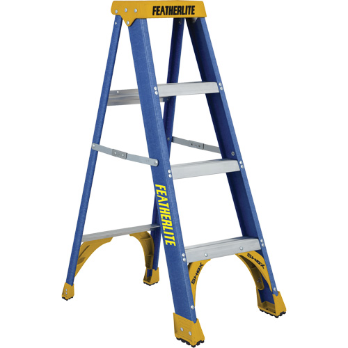 Industrial Duty Stepladders (6300 Series), 4', Fibreglass, 250 lbs. Capacity, Type 1 Duraquip Inc