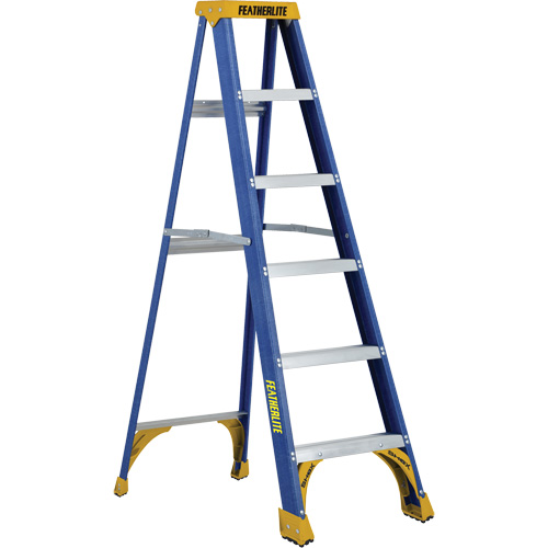 Industrial Duty Stepladders (6300 Series), 6', Fibreglass, 250 lbs. Capacity, Type 1 Duraquip Inc