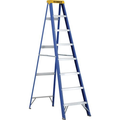 Industrial Duty Stepladders (6300 Series), 8', Fibreglass, 250 lbs. Capacity, Type 1 Duraquip Inc
