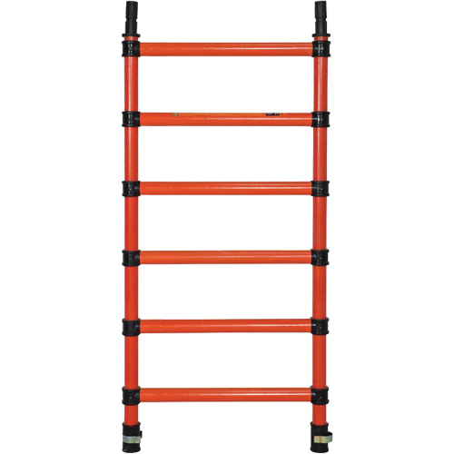 Composants pour &eacute;chafaudages la tour en fibre de verre, Montant d'extr&eacute;mit&eacute;, 27" la x 60" h Duraquip Inc