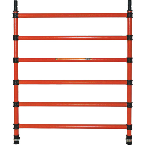 Composants pour &eacute;chafaudages la tour en fibre de verre, Montant d'extr&eacute;mit&eacute;, 47" la x 60" h Duraquip Inc