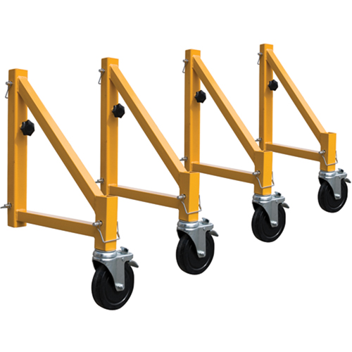 &eacute;chafaudages mobiles - Accessoires pour &eacute;chafaudage maxi carr&eacute; en acier, Stabilisateur, 19-1/4" la x 24" h Duraquip Inc