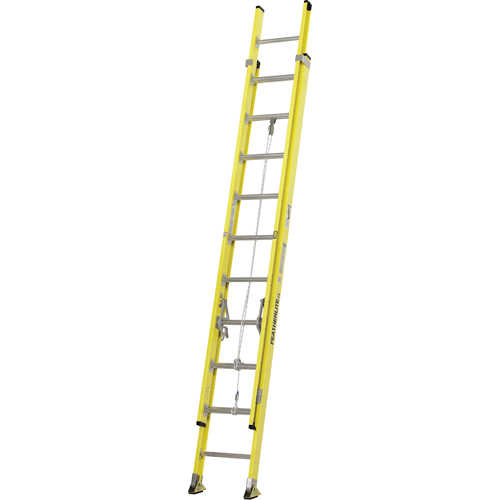 Industrial Extra Heavy-Duty Extension Ladders (9200 Series), 375 lbs. Cap., 32' H, Grade 1AA Duraquip Inc