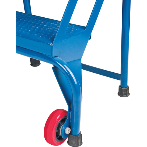 &eacute;chelle pliante portative, 4 marches, Perfor&eacute;, Hauteur 40" Duraquip Inc