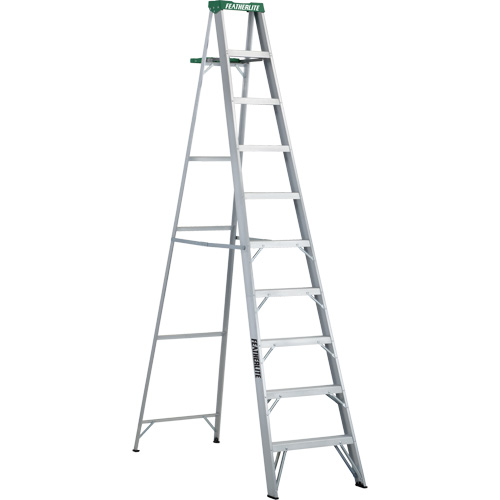 Escabeaux commerciaux (s&eacute;rie 2400), 10', Aluminium, Capacit&eacute; 225 lb, Type 2 Duraquip Inc