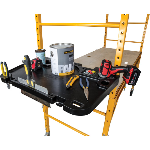 Tool Shelf for Scaffolding Duraquip Inc