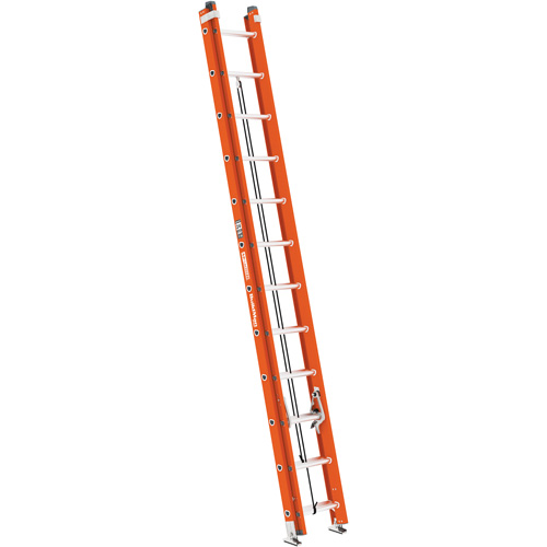 BuildMan&reg; Extension Ladder, 300 lbs. Cap., 24' H, Grade 1A Duraquip Inc
