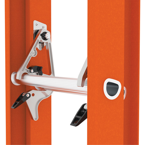 BuildMan&reg; Extension Ladder, 300 lbs. Cap., 16' H, Grade 1A Duraquip Inc