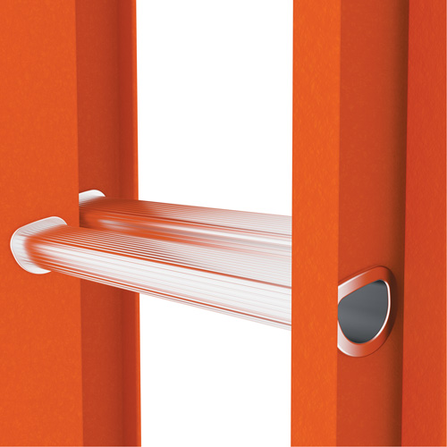 BuildMan&reg; Extension Ladder, 300 lbs. Cap., 16' H, Grade 1A Duraquip Inc