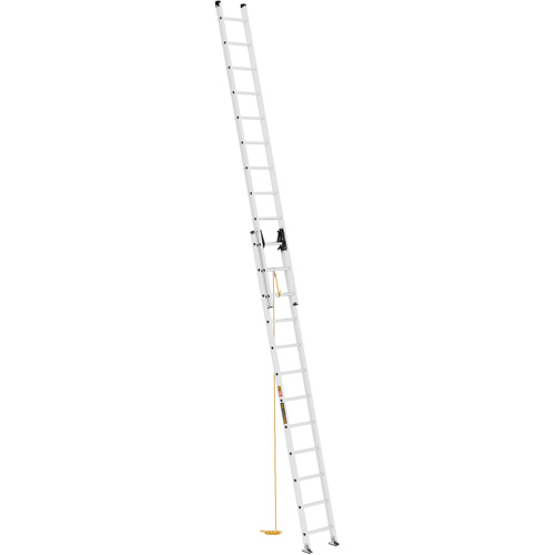 Jobsite Series Extension Ladder, 250 lbs. Cap., 24' H, Grade 1 Duraquip Inc
