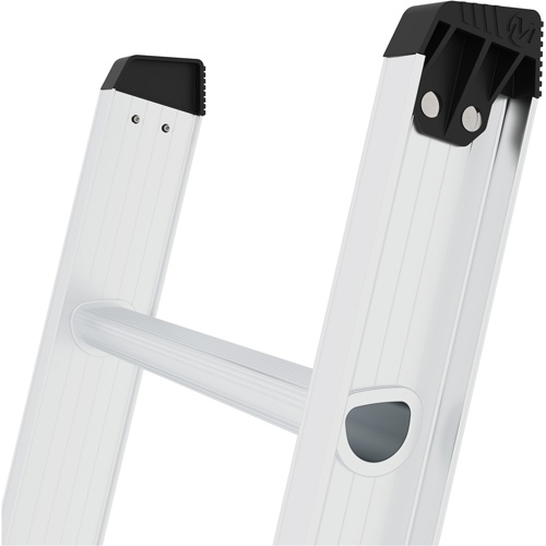 Jobsite Series Extension Ladder, 250 lbs. Cap., 28' H, Grade 3 Duraquip Inc