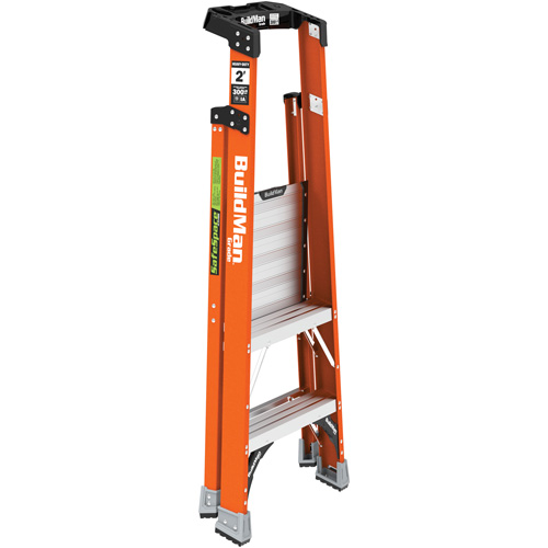 Escabeau avec plateforme Safespace, 2', Cap. De 300 lb Duraquip Inc