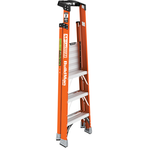 Escabeau avec plateforme Safespace, 3', Cap. De 300 lb Duraquip Inc
