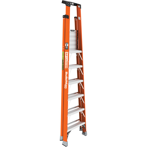 Escabeau avec plateforme Safespace, 6', Cap. De 300 lb Duraquip Inc