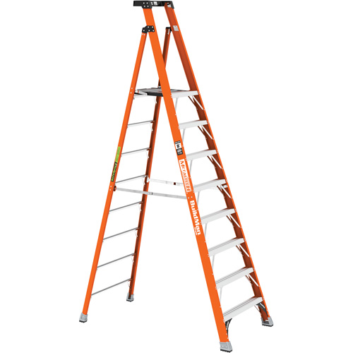 Escabeau avec plateforme Safespace, 8', Cap. De 300 lb Duraquip Inc