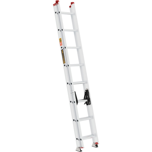 Jobsite Series Extension Ladder, 200 lbs. Cap., 16' H, Grade 3 Duraquip Inc
