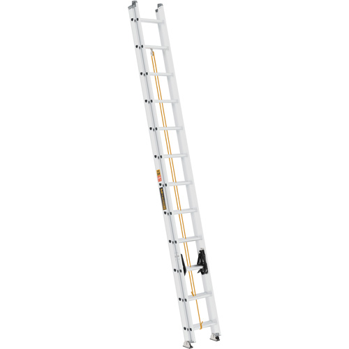 Jobsite Series Extension Ladder, 225 lbs. Cap., 24' H, Grade 2 Duraquip Inc