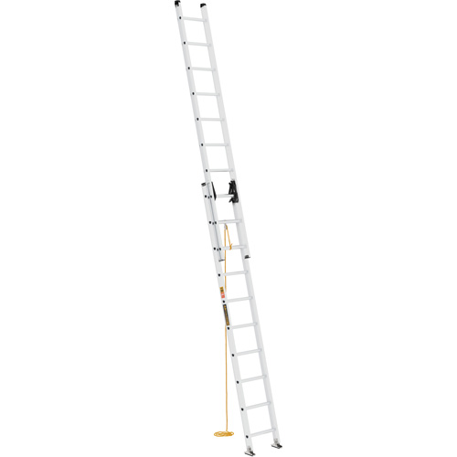Jobsite Series Extension Ladder, 225 lbs. Cap., 32' H, Grade 1 Duraquip Inc