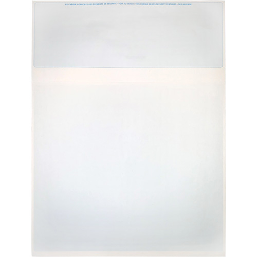 Papier &agrave; ch&egrave;que Duraquip Inc