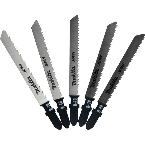 Jig Saw Blade, High-Carbon Steel, 3-17/32" L, 12 TPI Duraquip Inc