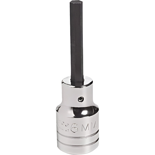 Embout &agrave; ins&eacute;rer, Hexagonale, 18 mm x 4" lo, Prise 1/2" Duraquip Inc