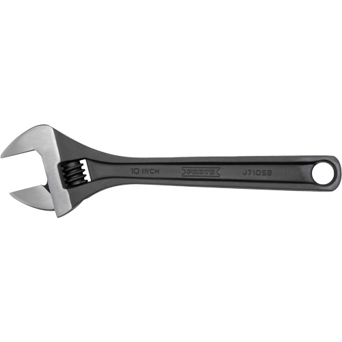 Adjustable Wrench, 10" L, Black Oxide Duraquip Inc