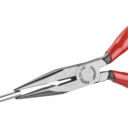 Long Nose Pliers with Cutter, 5-1/2" L Duraquip Inc