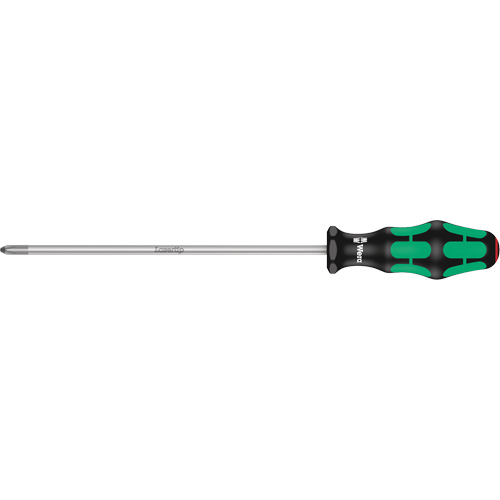 Phillips Screwdriver, #2, 12" L, Plastic Handle Duraquip Inc