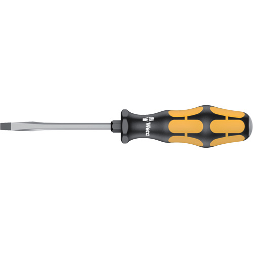 Slotted Demolition Screwdriver, 3/16", 7-3/8" L, Plastic Handle Duraquip Inc