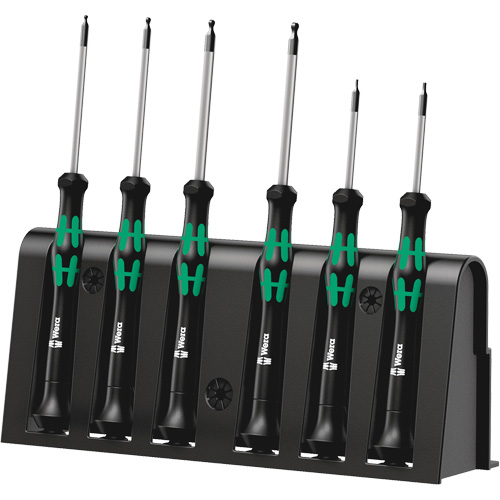 Precision Screwdriver Set, 6 Pcs. Duraquip Inc